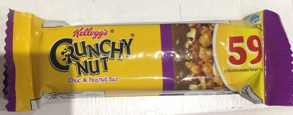 Crunchy nut choc & peaunut bar