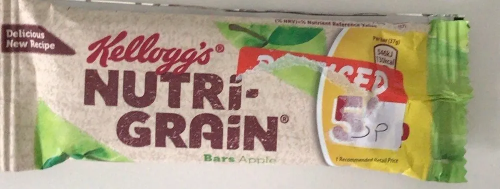 nutri-grain apple bars