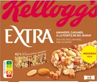 Extra amande, caramel à la pointe de sel marin