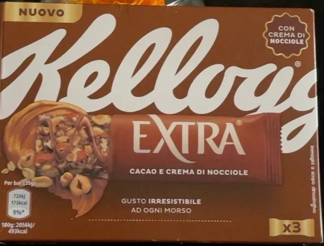 Kellogg’s Extra cacao e crema di nocciole