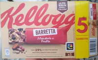 Barretta mandorle e frutta
