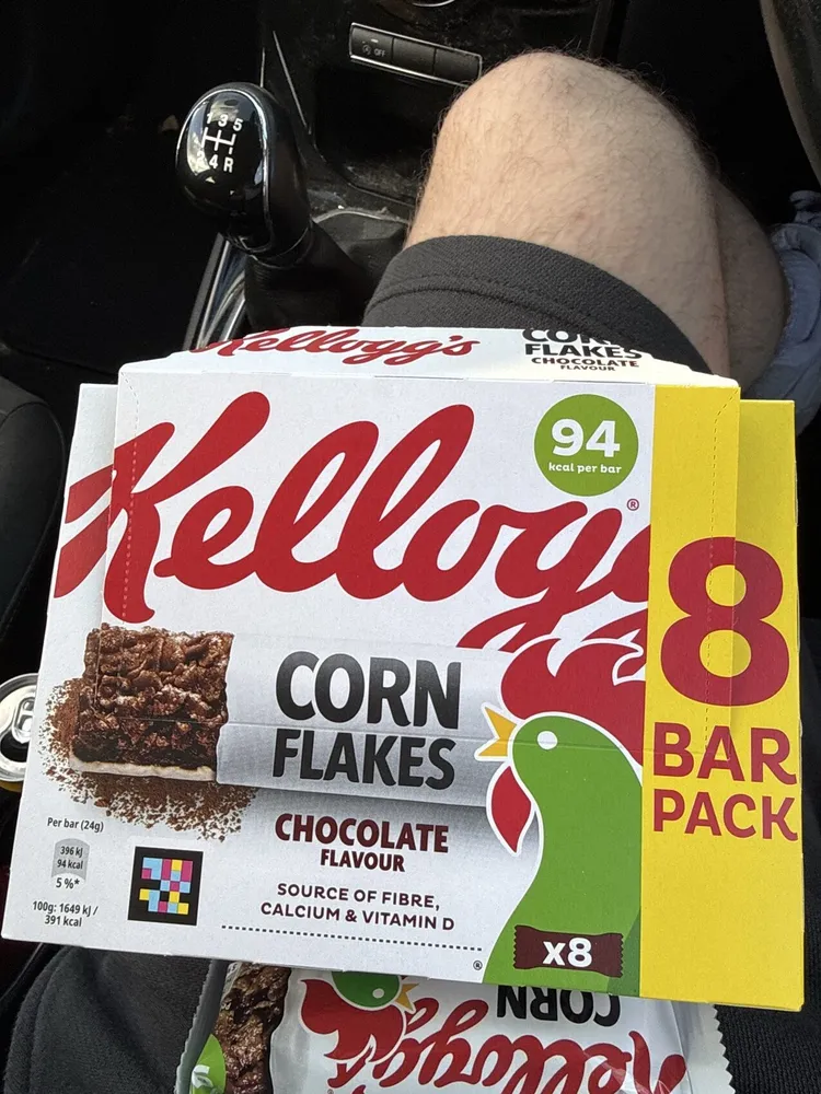 Chocolate corn flake bar