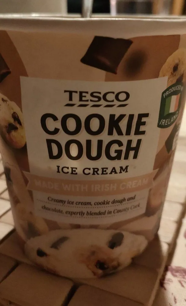 Cookie dough ice cream
