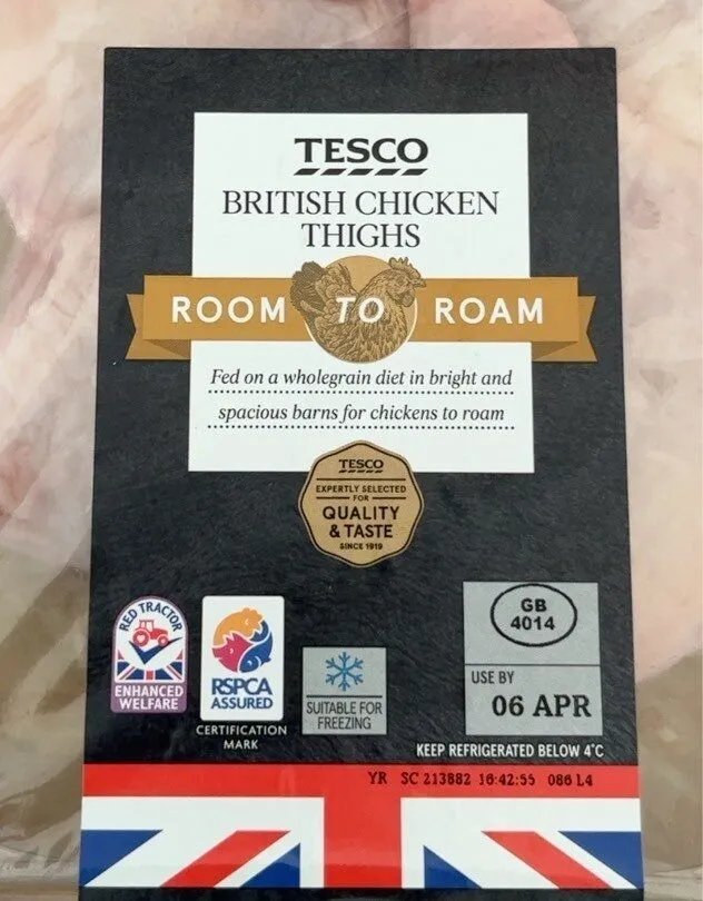 British Chicken Thighs