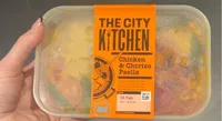Chicken and chorizo paella