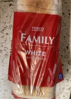 White sliced pan
