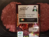 6oz beef burgers Irish Angus