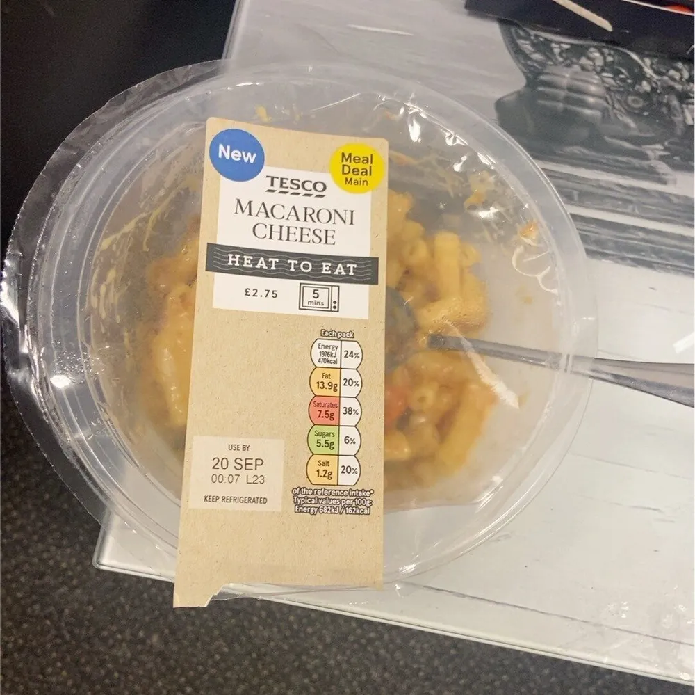 Macaroni cheese