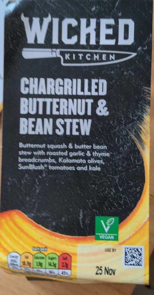 Chargrilled Butternut and Bean Stew