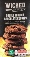 Double trouble chocolate cookies