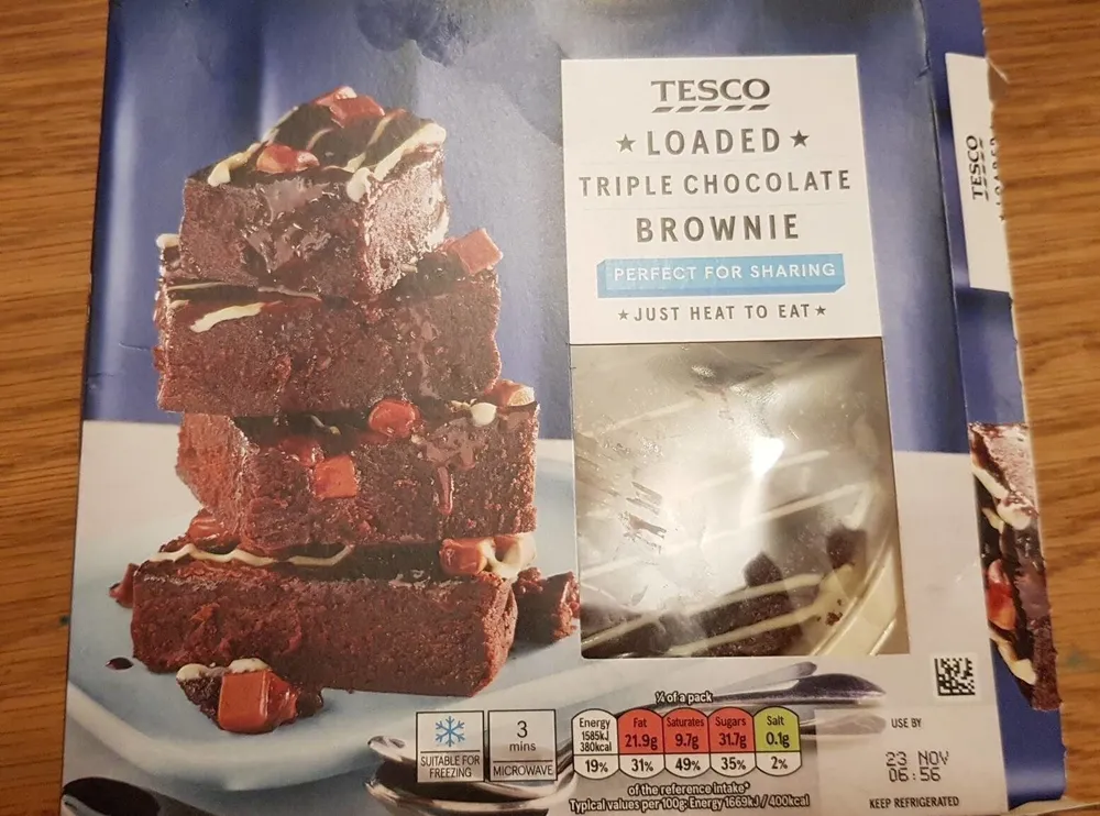 Loaded Triple Chocolate Brownie
