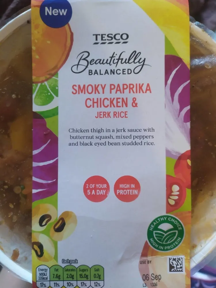Smoky paprika chicken & jerk rice