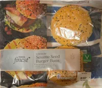 Sesame seed burger buns