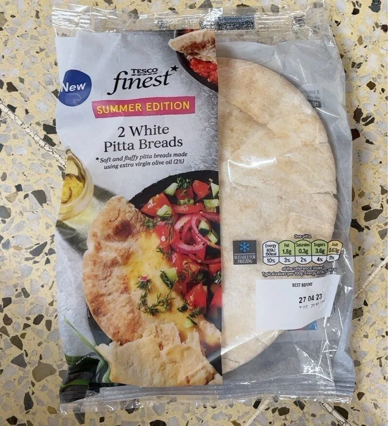 White Pitta Breads