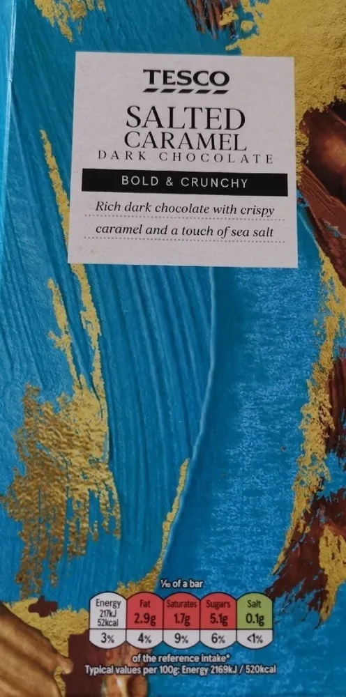 Salted Caramel Dark Chocolate