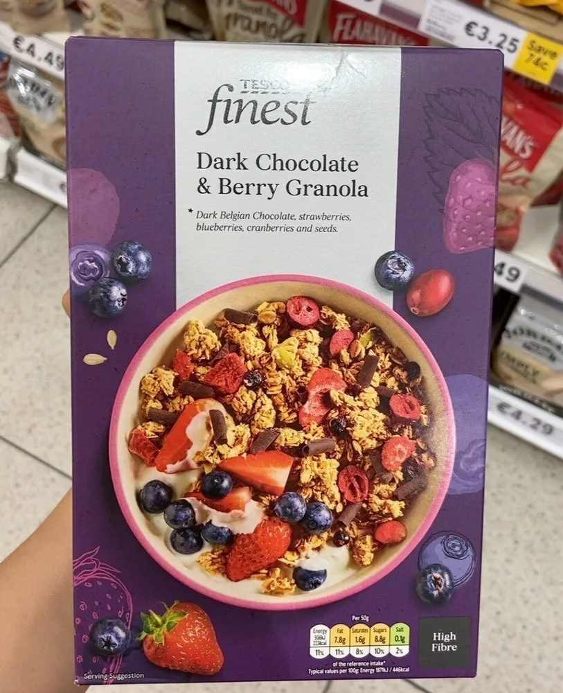 Dark Chocolate & Berry Granola