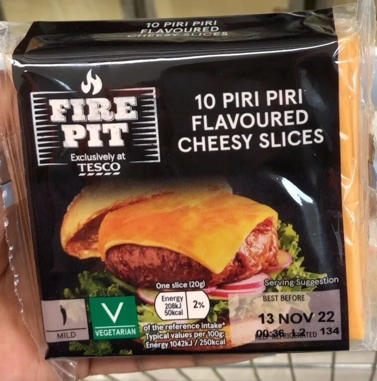 10 Piri Piri Flavoured Cheesy Slices