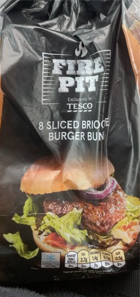 8 sliced brioche burger buns
