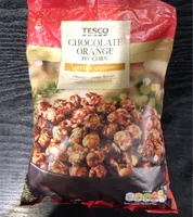 Chocolate orange popcorn