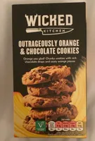 Orange and chocolate cookies