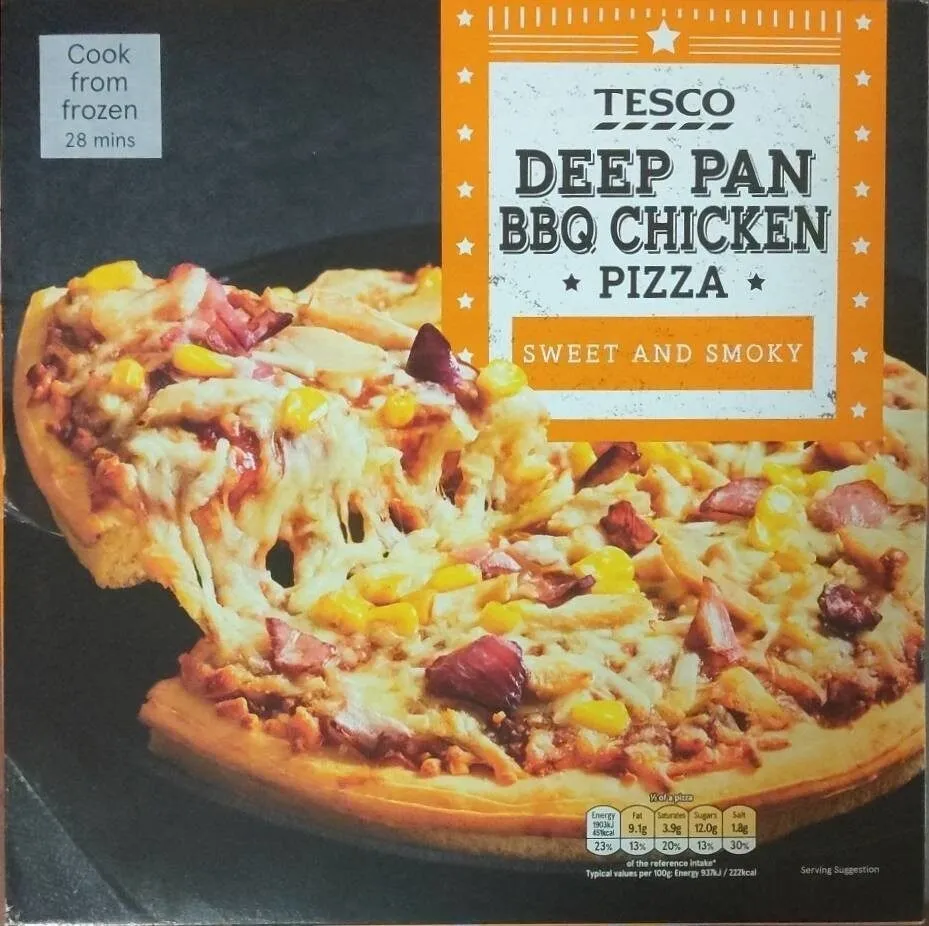 Deep Pan BBQ Chicken Pizza
