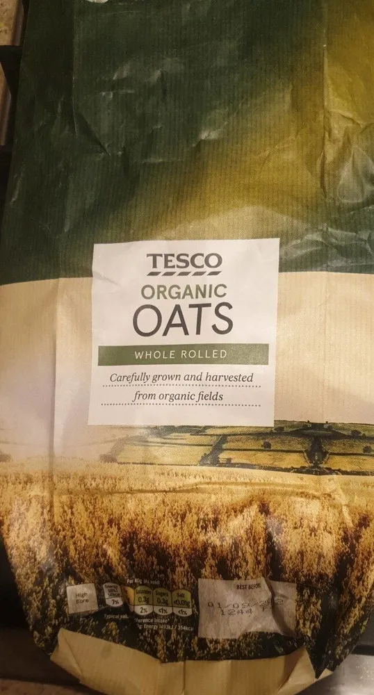 Organic oats