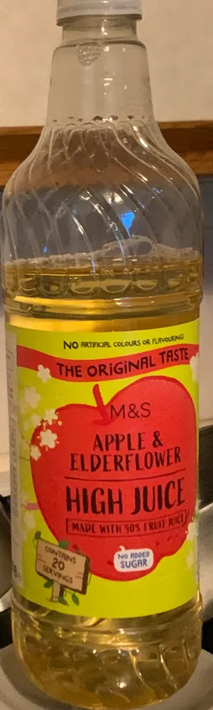 Apple & Elderflower High Juice
