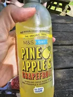 Pineapple & Grapefruit Sparkling Drink