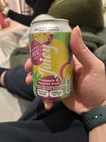 Pineapple And Passionfruit Sparkling Drink