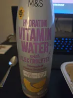 Hydrating Vitamin Water Pineapple And Passion Fruit Juice