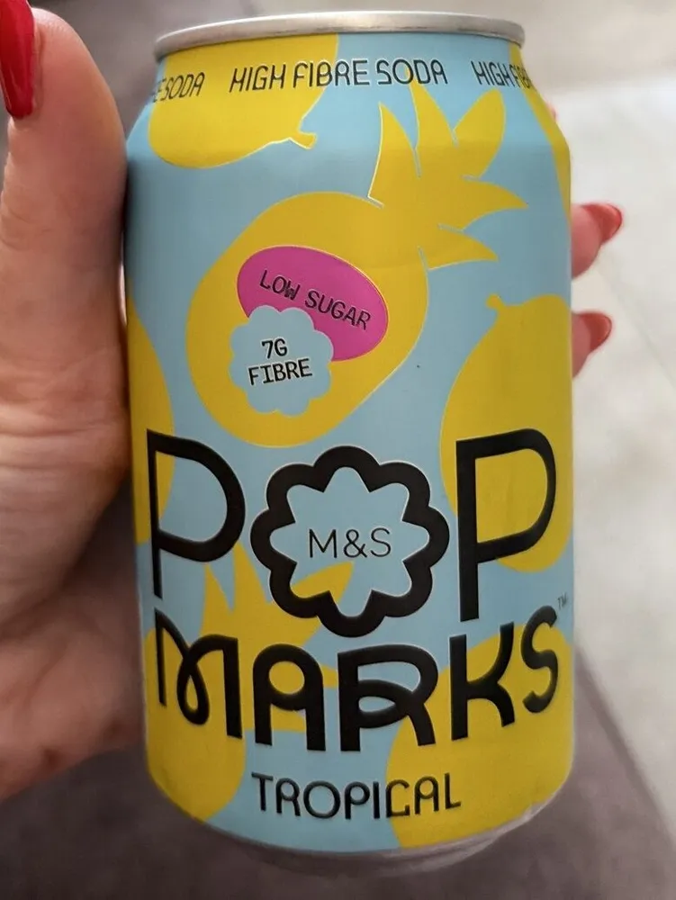M&S Pop Marks Soda Tropical