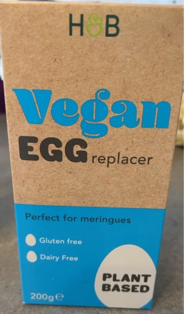 Vegan egg replacer