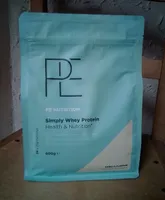Simply whey protein vanilla flavour