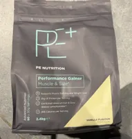 PE+ vanilla flavour protein powder
