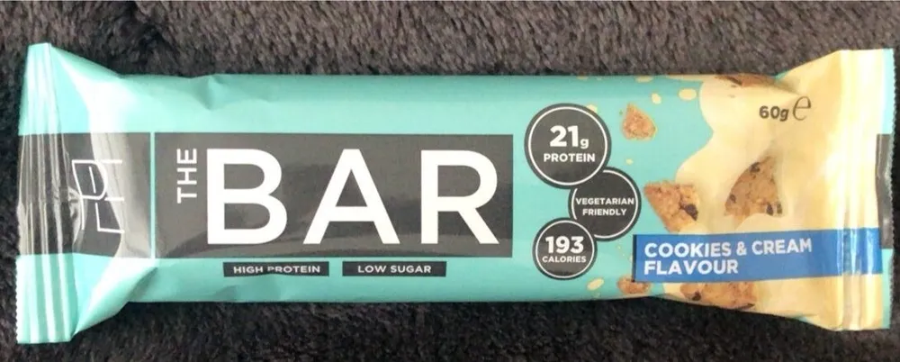 Cookies and Cream Protein Bar