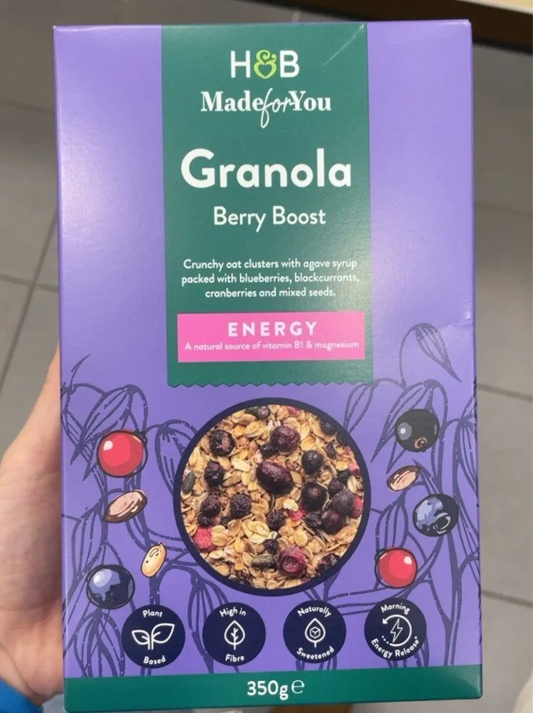 Granola berry boost