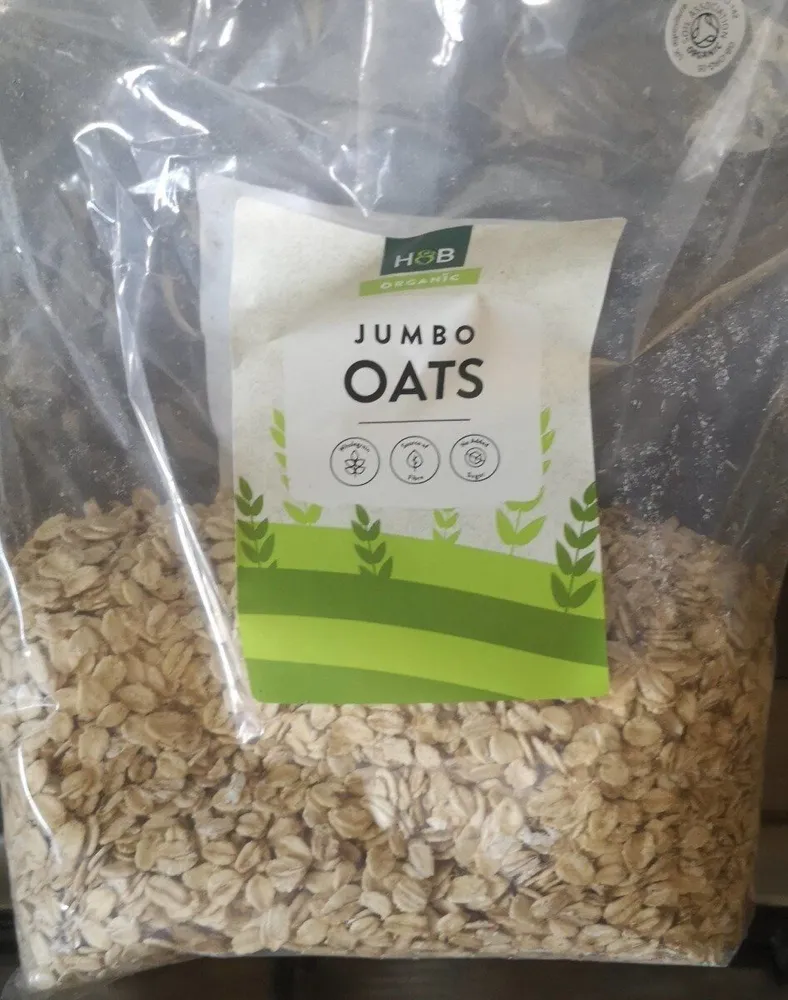 Organic jumbo oats