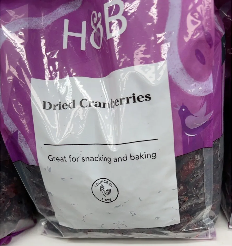 dried cranberries