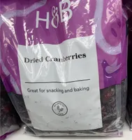 dried cranberries