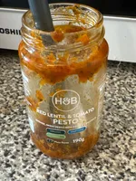 red lentil & tomato pesto