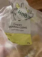 Chewy Banana Coins