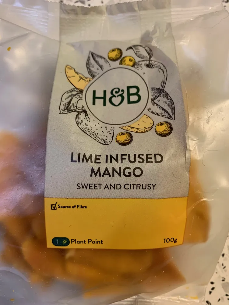 Lime infused mango
