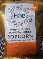 Turmeric and Manuka Honey Popcorn