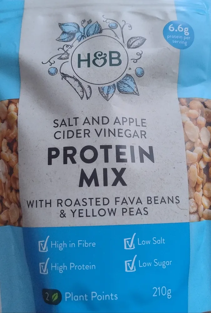 Salt and Apple Cider Vinegar Protein Mix