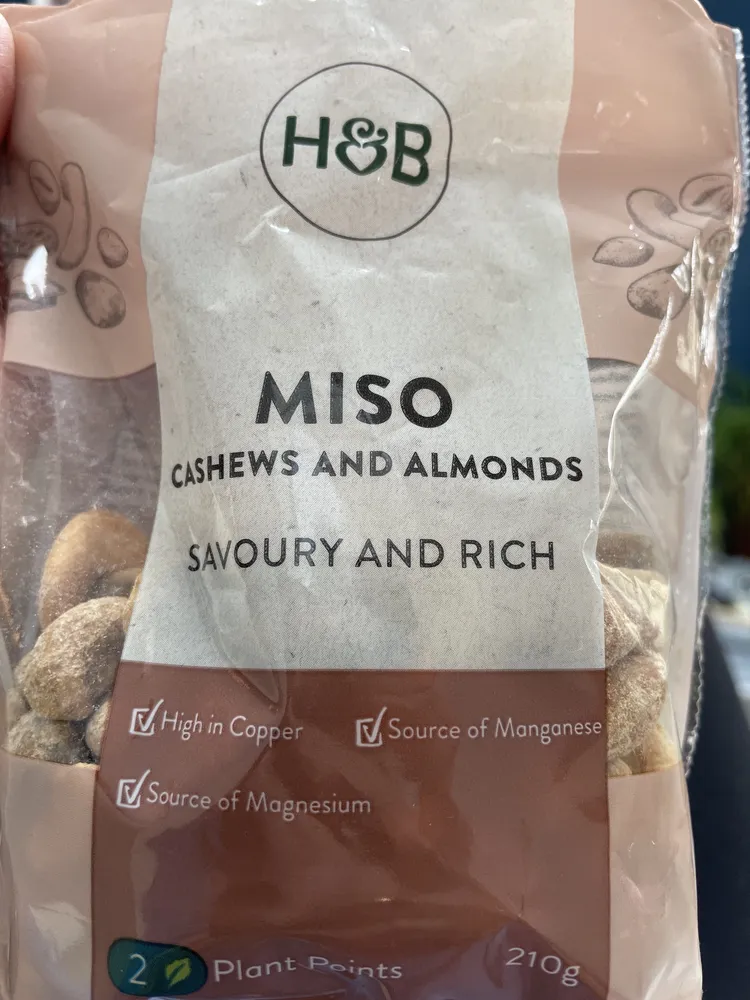 Miso Cashew and Almonds