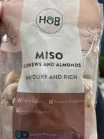 Miso Cashew and Almonds