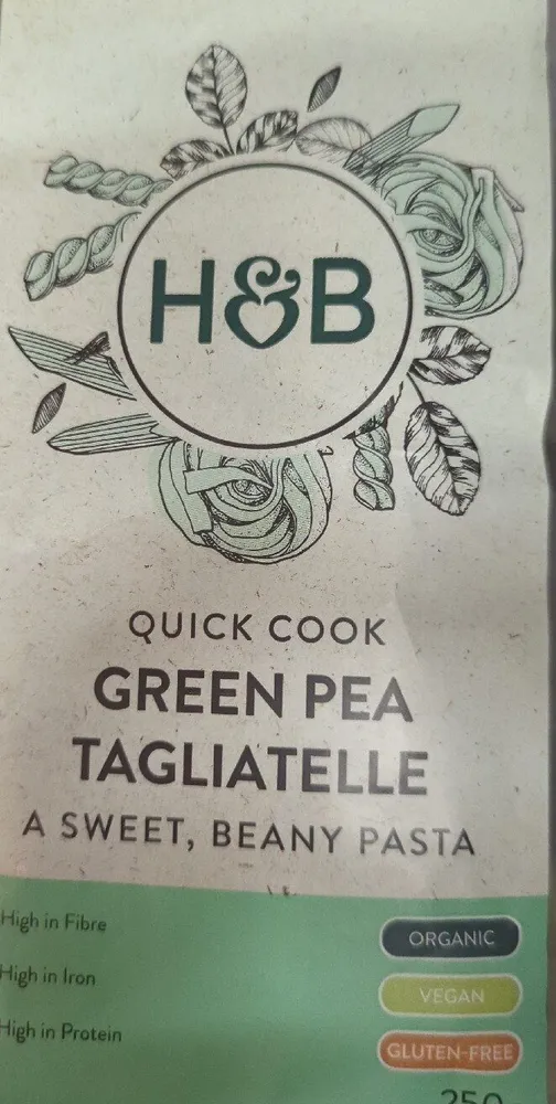 Green Pea Tagliatelle
