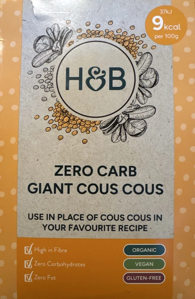 ZERO CARB GIANT COUS COUS