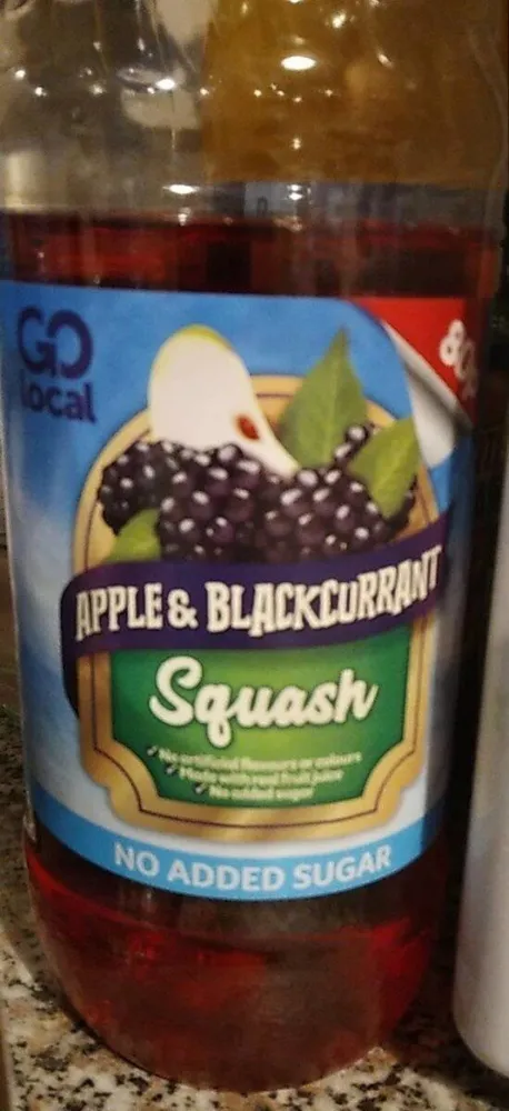 Apple and Blackcurrant Squash