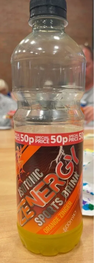 Isotonic zenergy sports drink